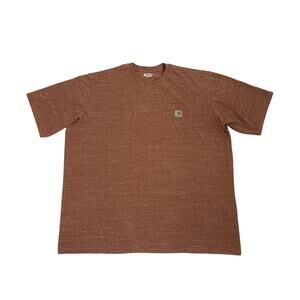 Carhartt Loose Fit Heavyweight Chore Workwear Pocket Tee Shirt Size 3XL